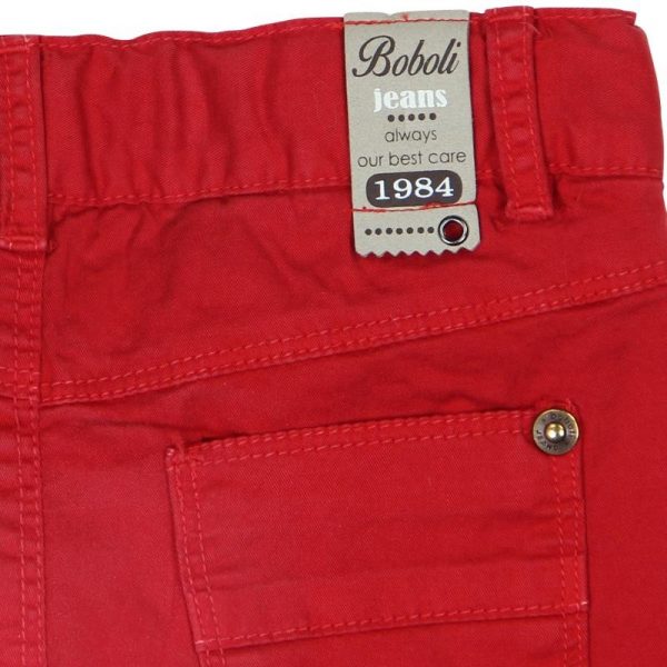 Pantalón rojo niño