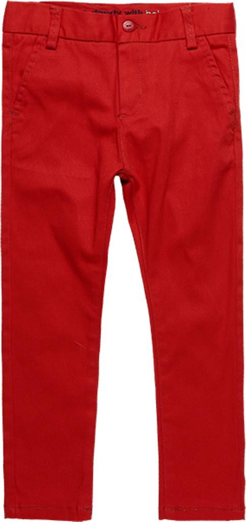 Pantalón satén rojo niño