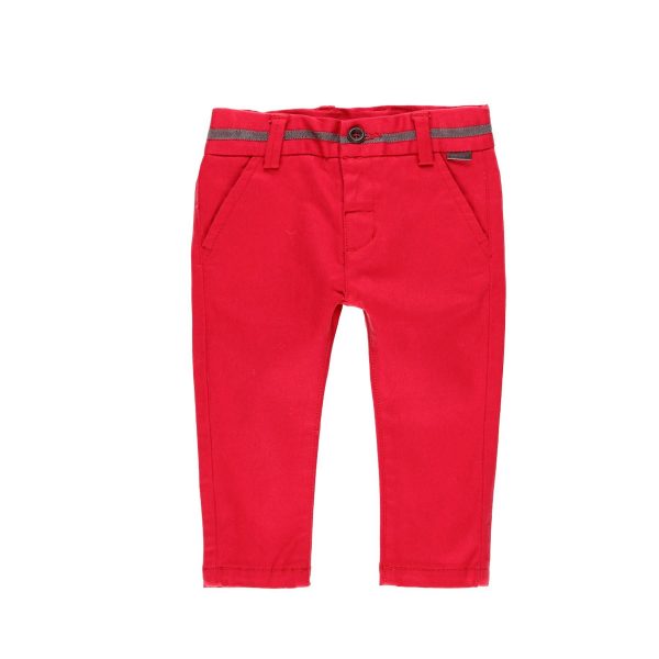 Pantalón sarga rojo