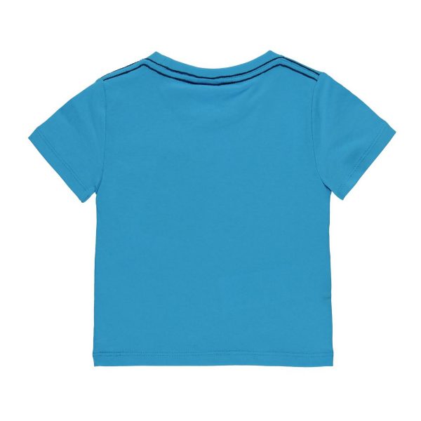 Camiseta azul niño